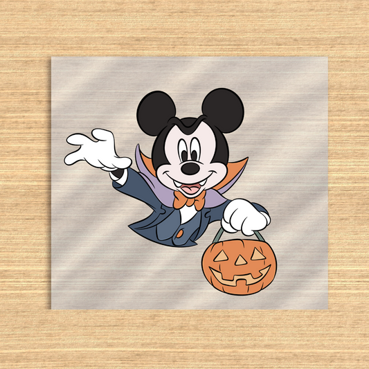 Vampire Mickey Halloween Dtf transfer