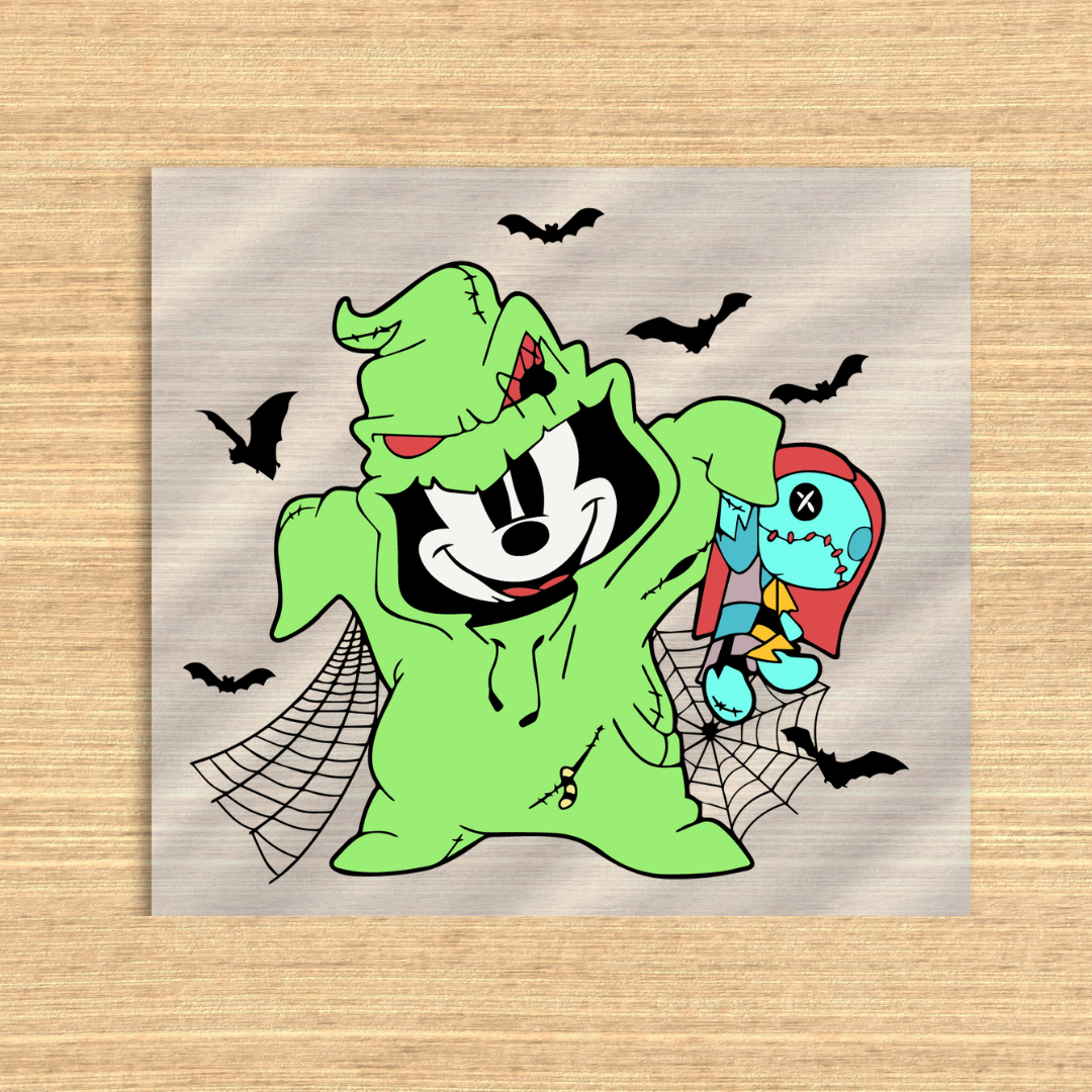 Oogie Boogie Mickey Dtf transfer