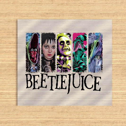 Beetle Juice Dtf transfer