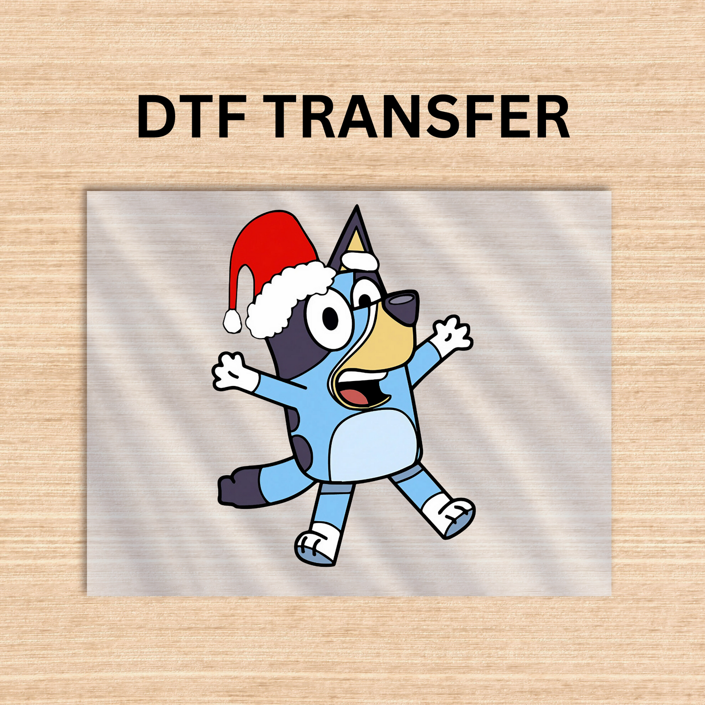 Bluey style 13 DTF transfer