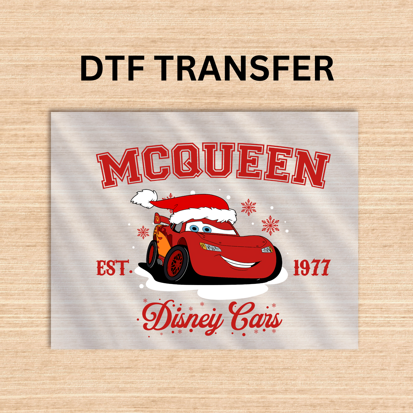 McQueen Dtf transfer