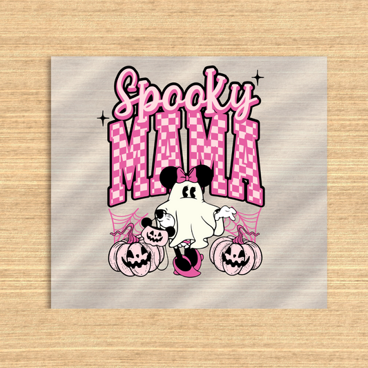 Spooky Mama Minnie Dtf transfer