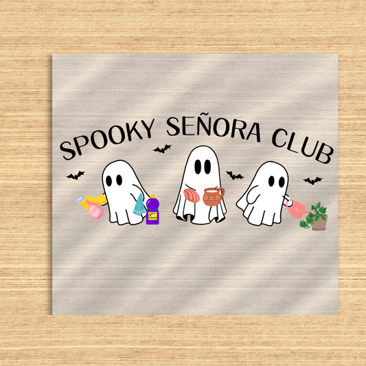 Spooky Senora Club Dtf transfer